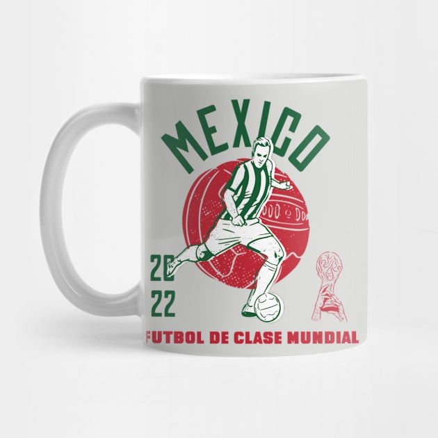 Vintage Mexico World Class Football by SLAG_Creative